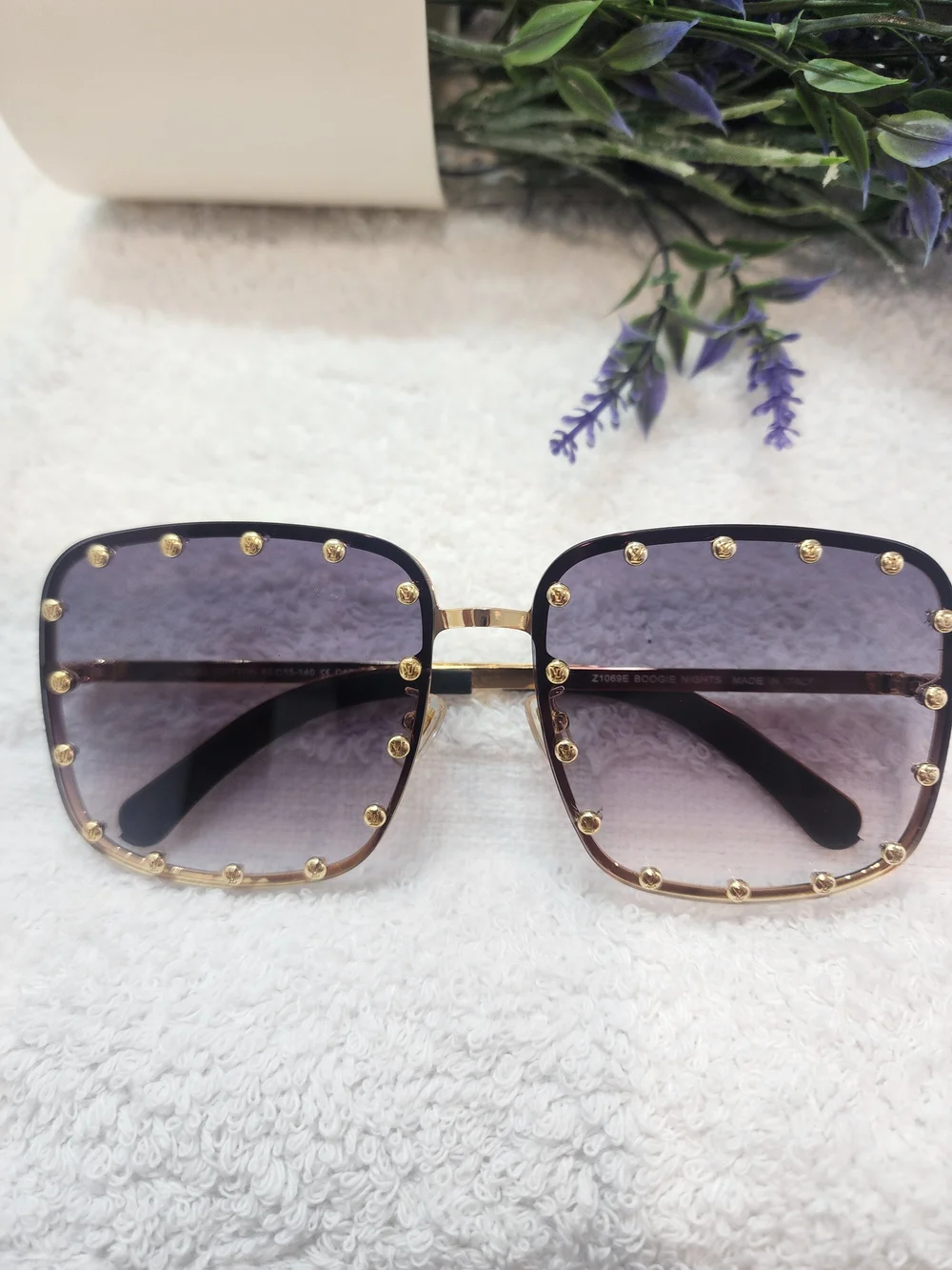 Gold Frame Women's Sunglasses - Designer Style